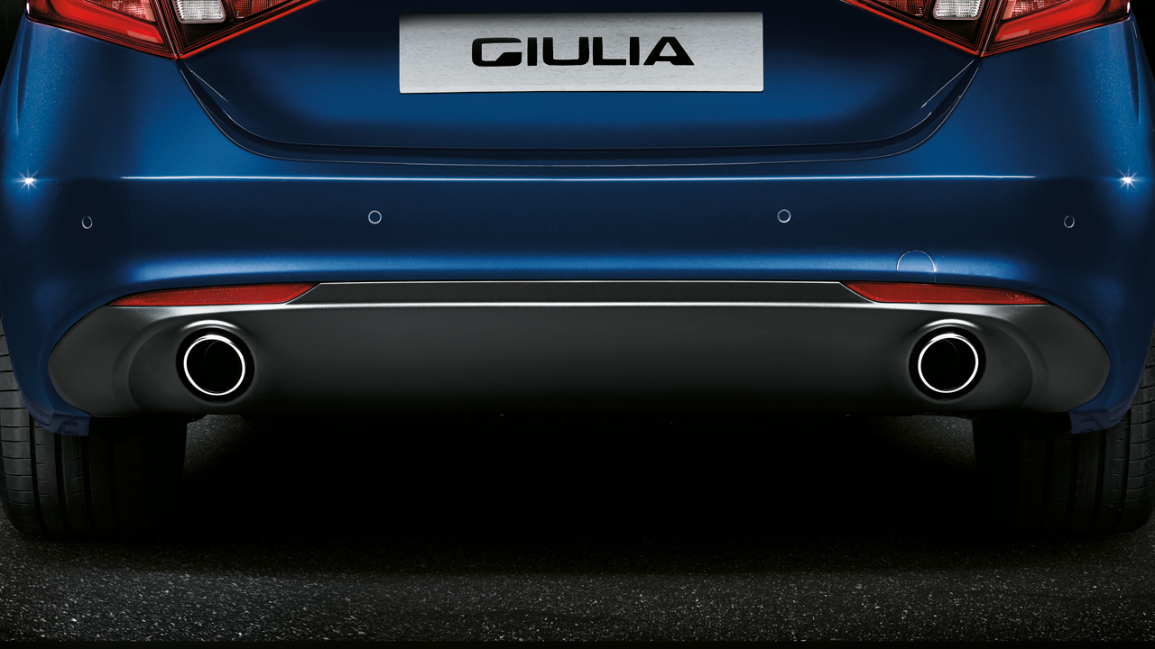 Twin Exhaust Tip Kit (Petrol)